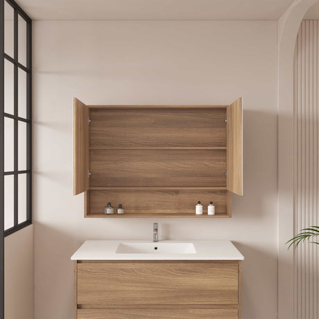 HERA Shaving Cabinet Elegant Oak