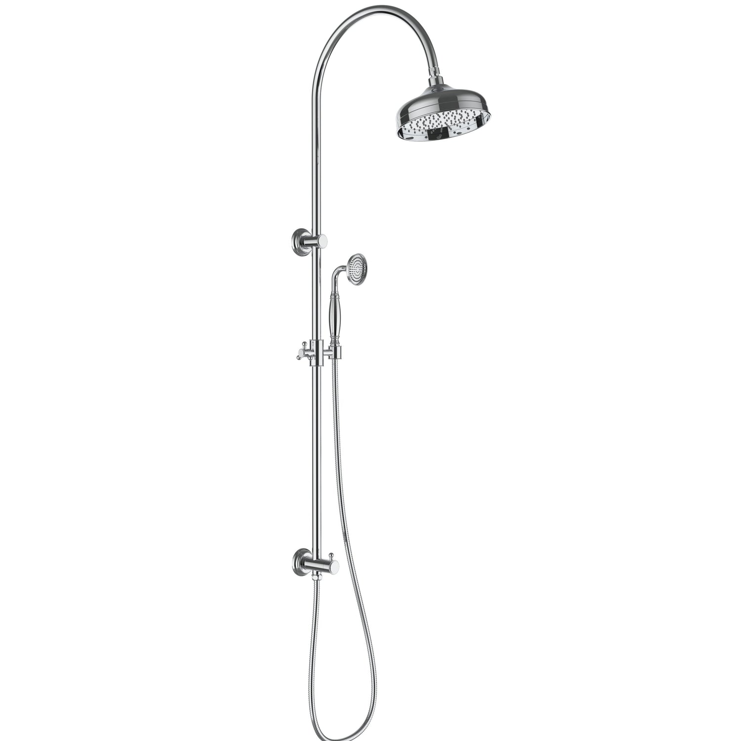 Clasico Combination Shower Set - Chrome