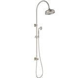 Clasico Combination Shower Set - Brushed Nickel