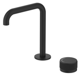 Mica Fluted Soft-Square Hob Basin Mixer Set