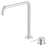 Mica soft-square hob sink/basin mixer set