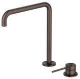 Mica soft-square hob sink/basin mixer set