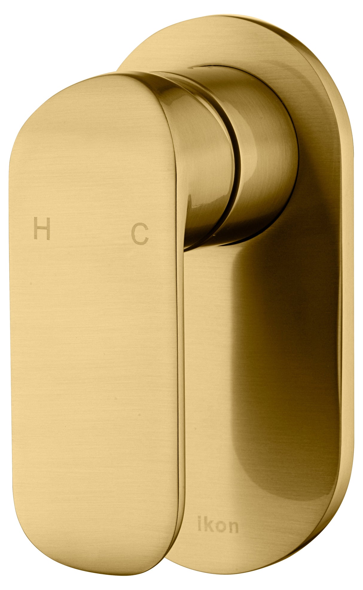 Kara Wall Mixer - Brushed Gold