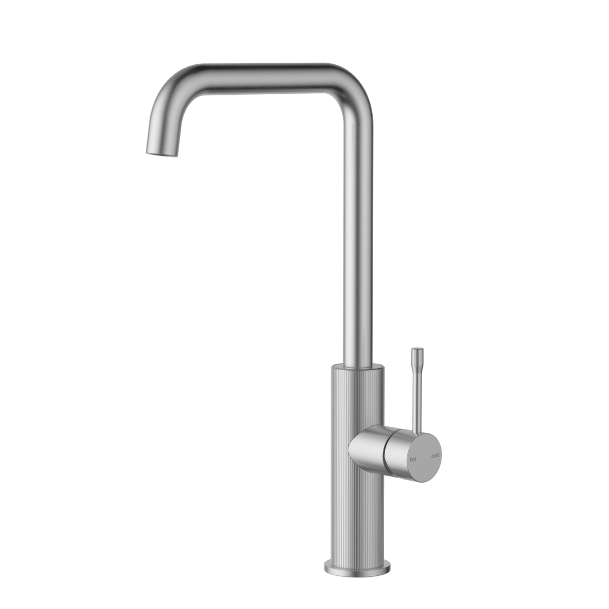 Linie Square neck Sink Mixer - Brushed Nickel