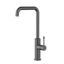 Linie Square neck Sink Mixer - Brushed Gun Metal