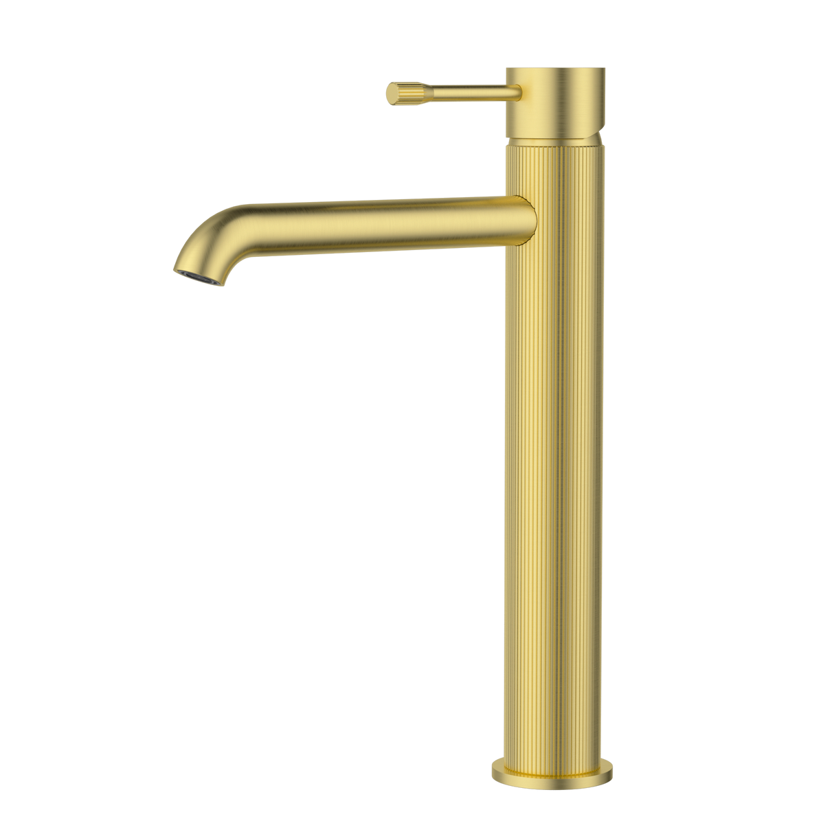 Linie Highrise Basin Mixer - Brushed Gold