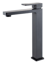 Ceram High Rise Basin Mixer - Matte Black