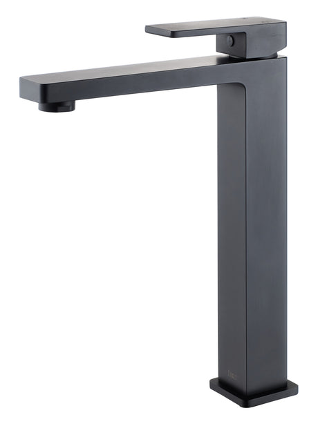 Ceram High Rise Basin Mixer - Matte Black