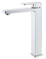Ceram High Rise Basin Mixer - Chrome