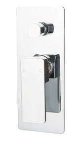 Ceram Wall Mixer with Diverter - Chrome