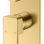 Ceram Wall Mixer with Diverter - Brushed Gold