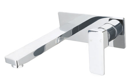 Ceram Wall Basin Mixer - Chrome