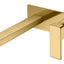 Ceram Wall Basin Mixer - Brushed Gold