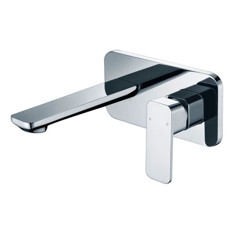Seto Wall Basin Mixer - Chrome