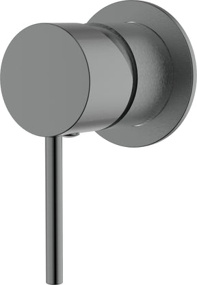 Hali Wall Mixer 60mm Cover Plate - Brushed Gun Metal