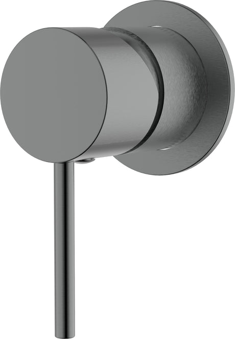 Hali Wall Mixer 60mm Cover Plate - Brushed Gun Metal