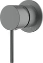 Hali Wall Mixer 60mm Cover Plate - Brushed Gun Metal