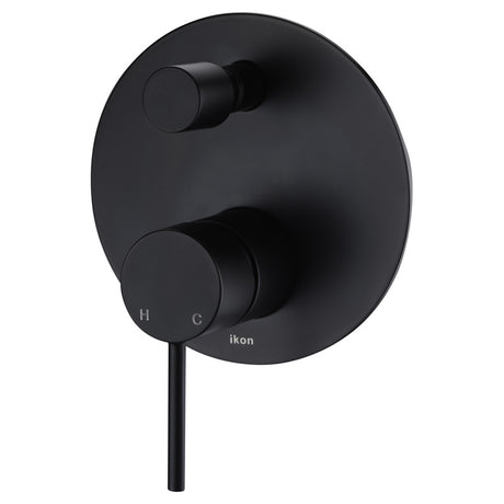 Hali Wall Mixer with Diverter - Matte Black