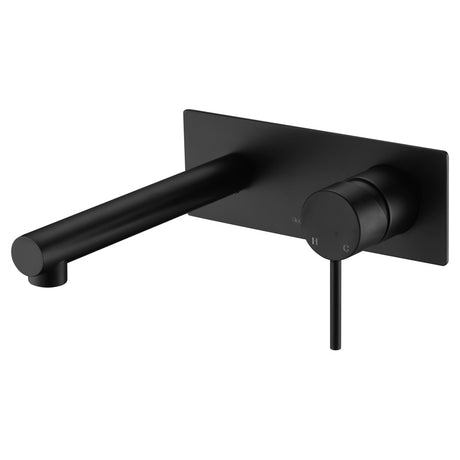 Hali Wall Basin Mixer - Matte Black