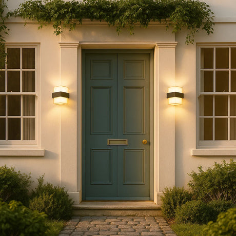 Haast Outdoor 10W LED Wall Light Black IP65
