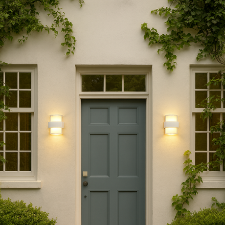Haast Outdoor 10W LED Wall Light White IP65