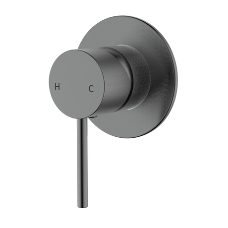 Hali Wall Mixer Brushed Gun Metal
