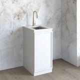 Hampshire Matte White Mini Laundry Kit (430mm)