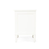 Hampton Cane Bedside Table – 3 Drawer – Whitley - 0.57m