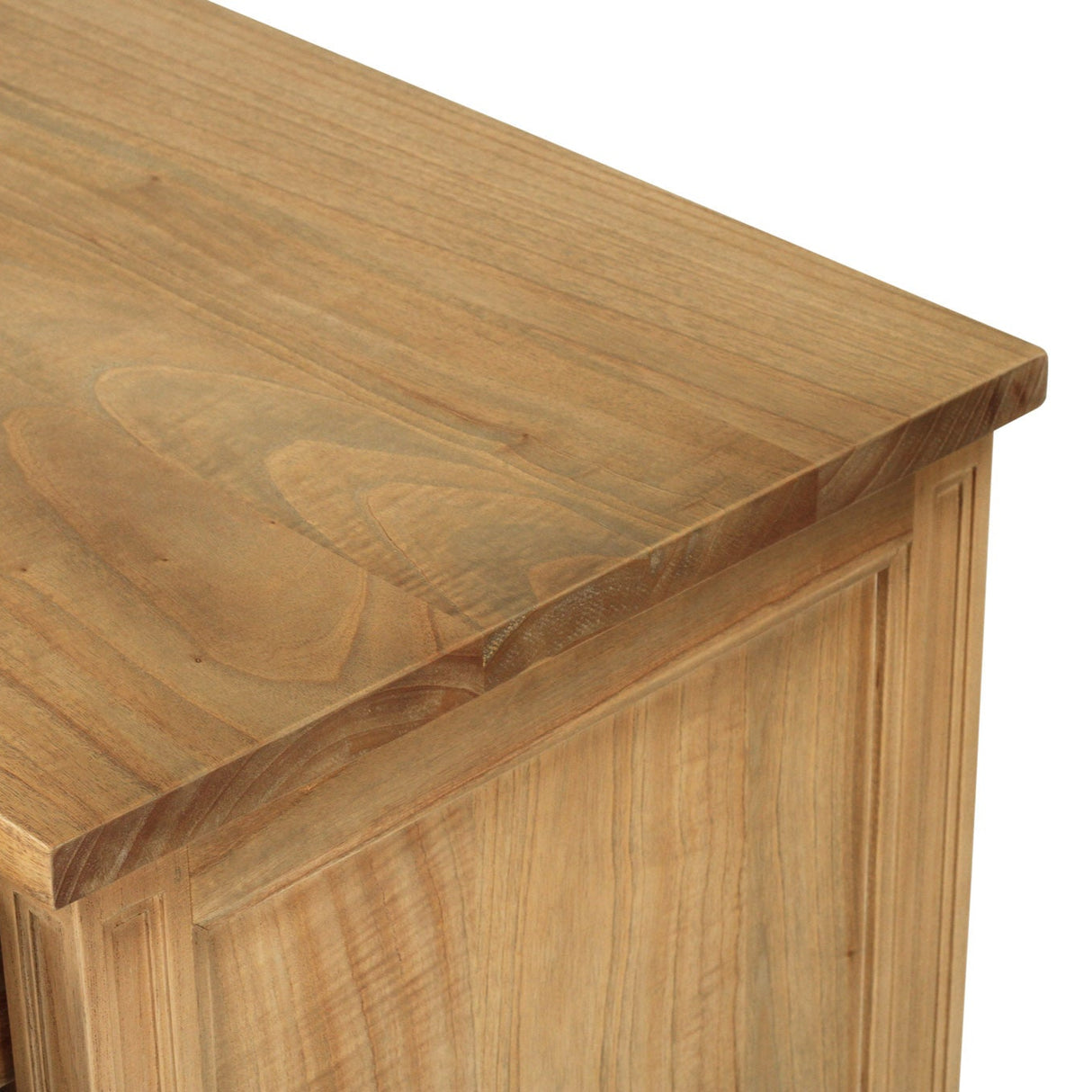 Hampton Cedar Bedside Table/ Nightstand – 3 Drawer – Weathered Oak – 0.91m