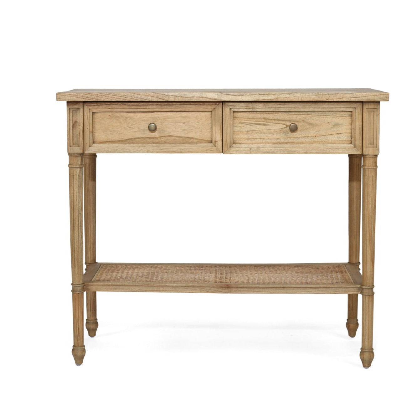 Hampton Console Table - Weathered Oak - 1.0m