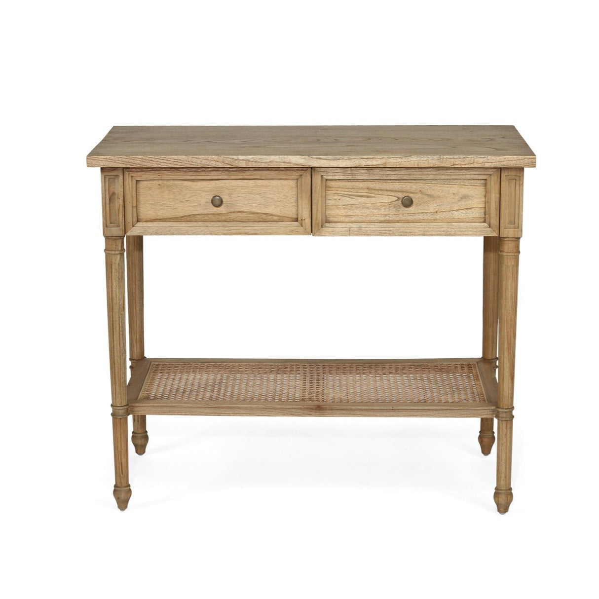 Hampton Console Table - Weathered Oak - 1.0m
