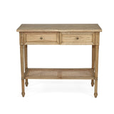 Hampton Console Table - Weathered Oak - 1.0m
