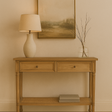 Hampton Console Table - Weathered Oak - 1.0m