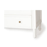 Hampton Dresser - Weathered Oak with Nine Drawers - 1.54m – White