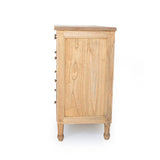 Hampton Weathered Oak Dresser – 5 Drawer – 1m