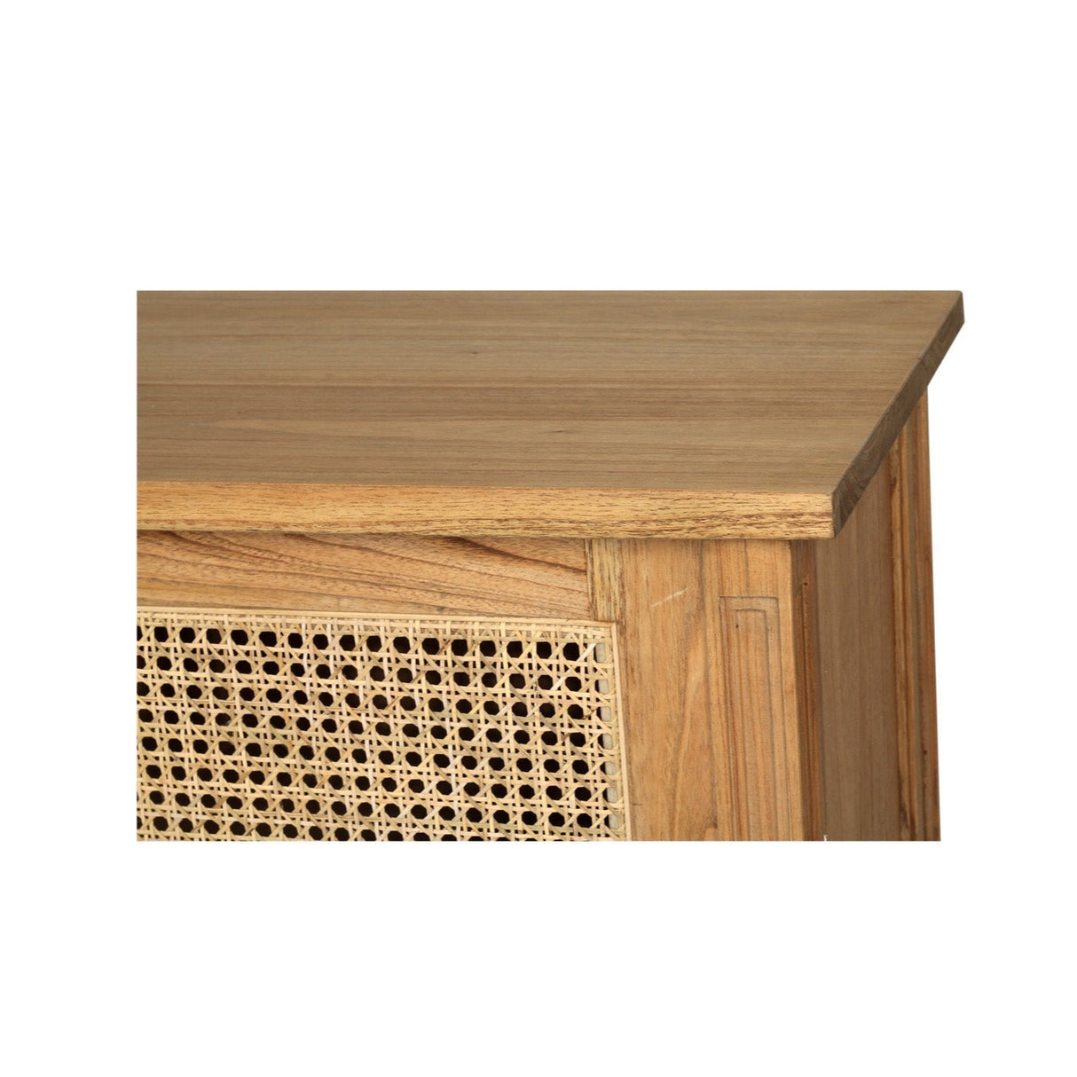 Hampton Weathered Oak Two Door Sideboard – 1.1m