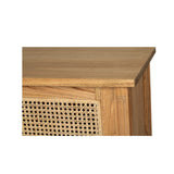 Hampton Weathered Oak Two Door Sideboard – 1.1m