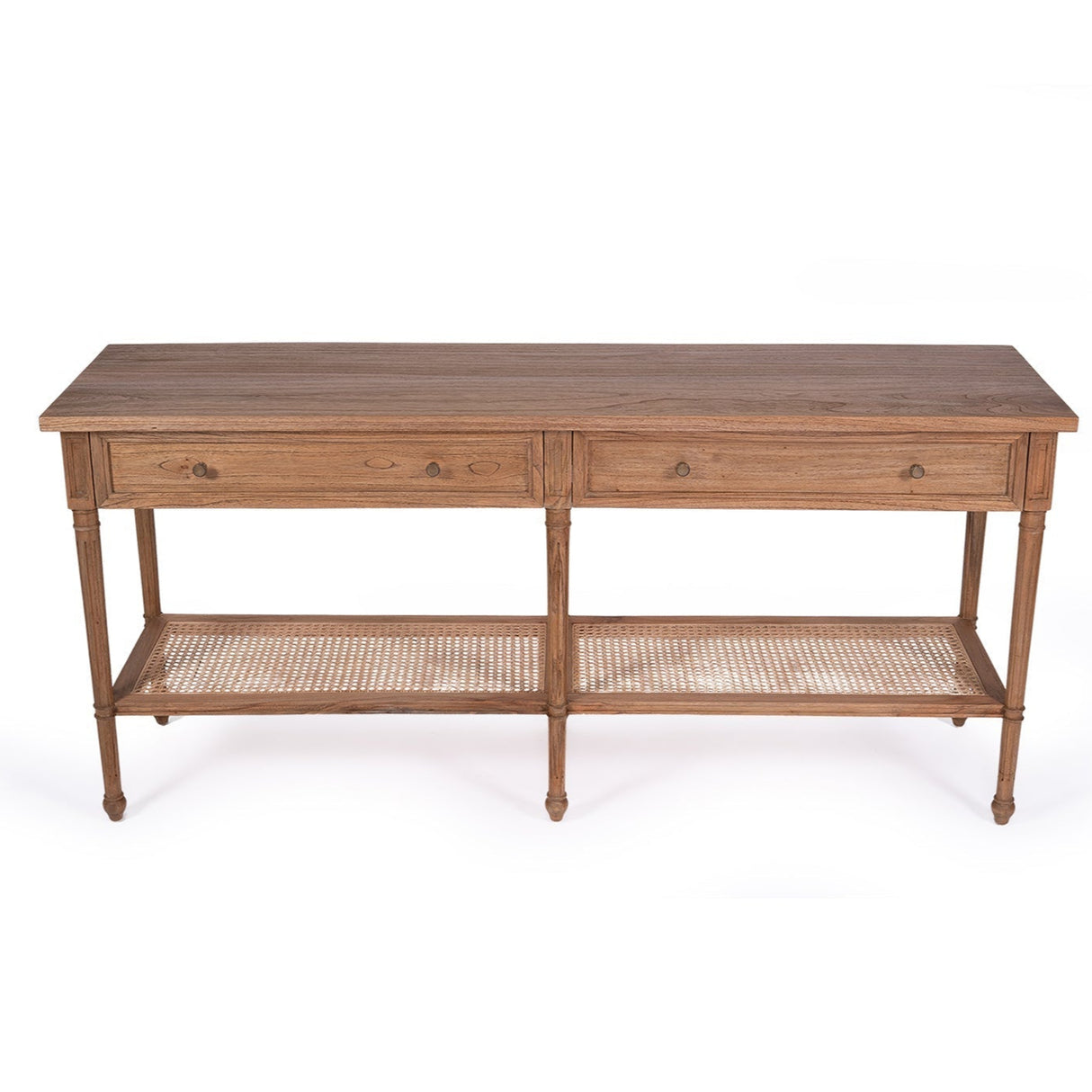 Hampton Wide Console Table – Weathered Oak – 1.8m