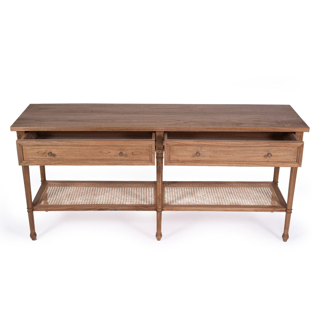 Hampton Wide Console Table – Weathered Oak – 1.8m