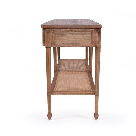 Hampton Wide Console Table – Weathered Oak – 1.8m