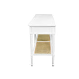 Hampton Wide Console Table – White – 1.85m