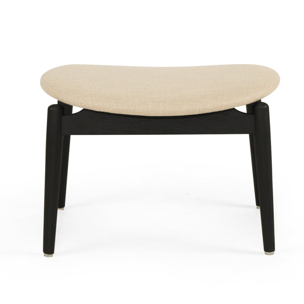 Harlow American Oak Foot Stool – Black