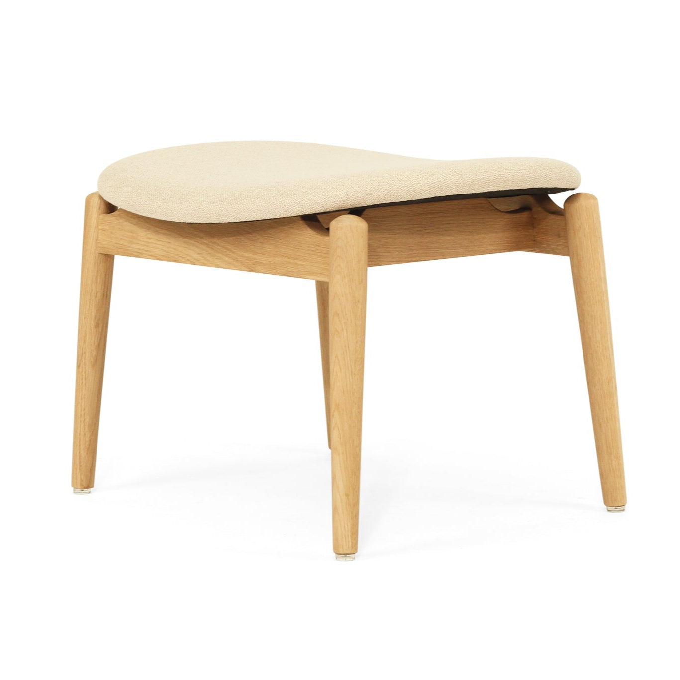 Harlow American Oak Foot Stool – Natural