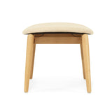 Harlow American Oak Foot Stool – Natural
