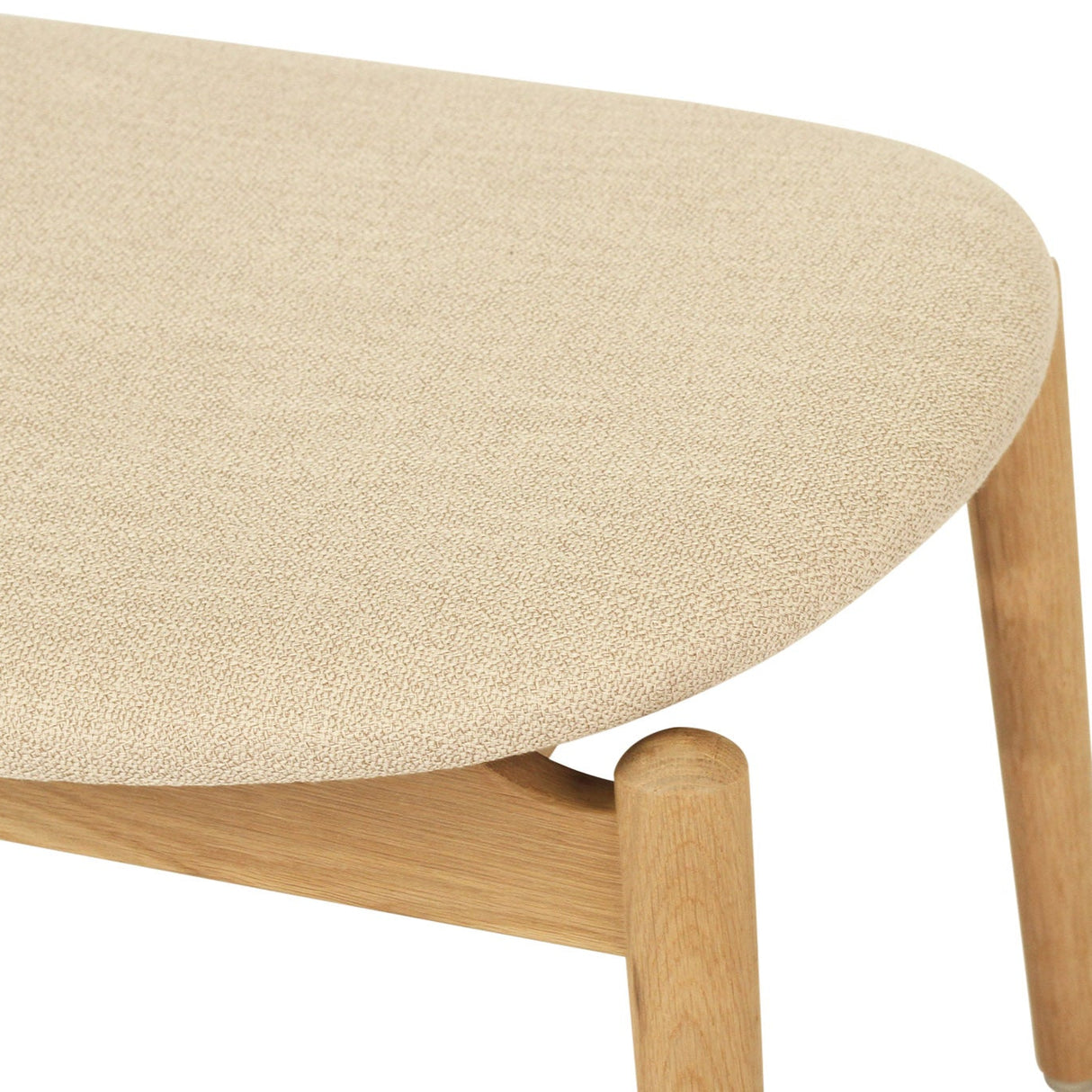 Harlow American Oak Foot Stool – Natural