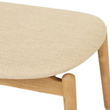 Harlow American Oak Foot Stool – Natural