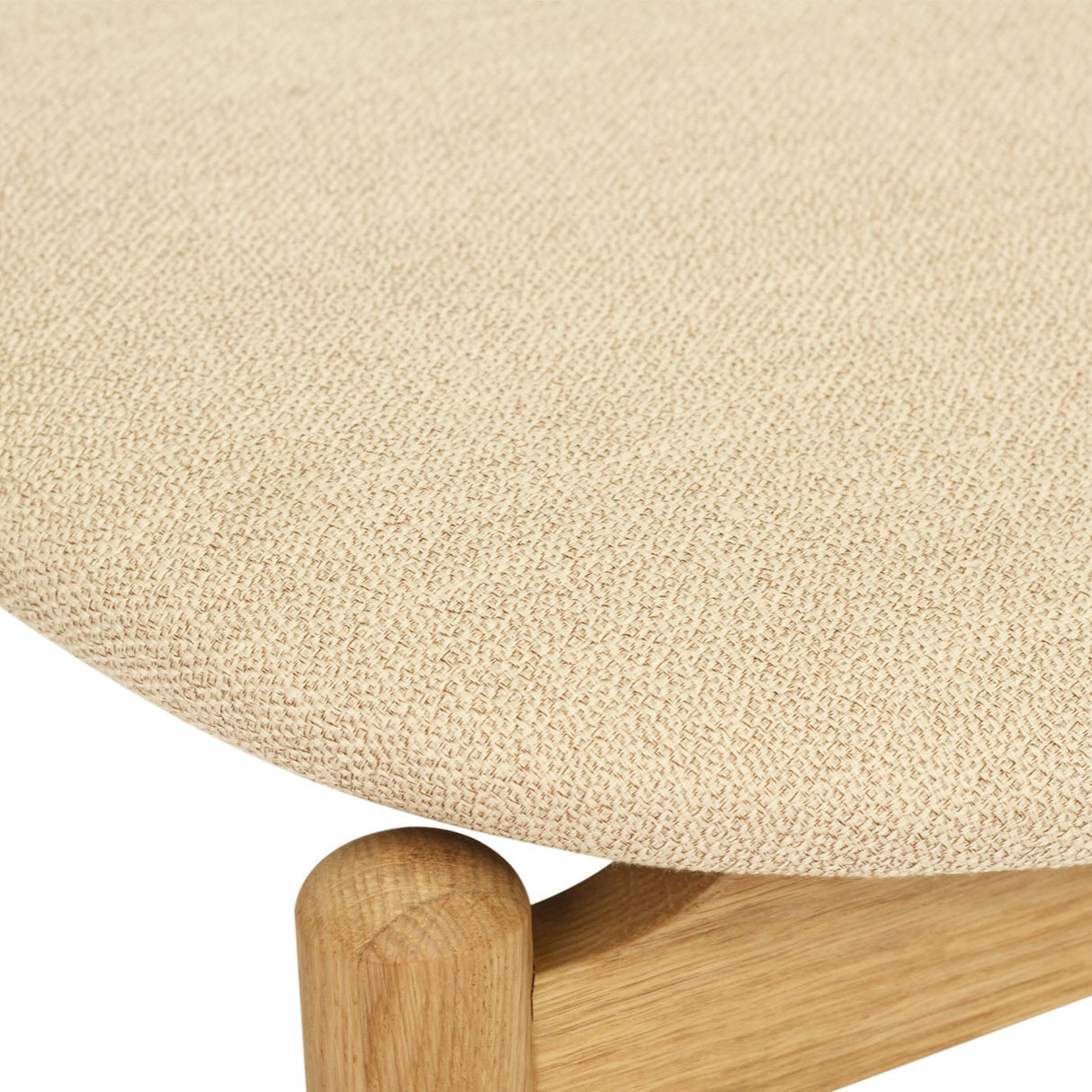 Harlow American Oak Foot Stool – Natural