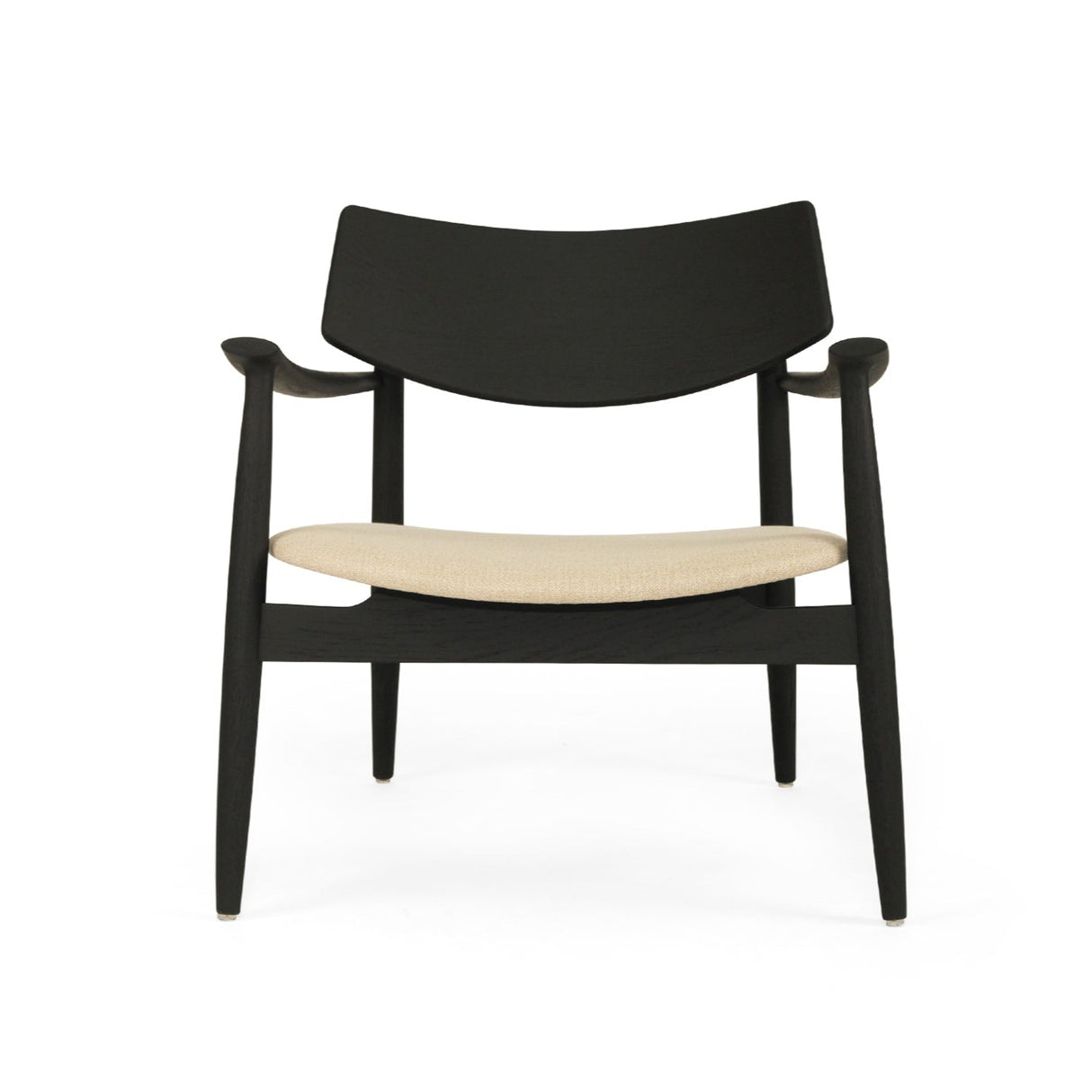 Harlow American Oak Occasional Chair – Black