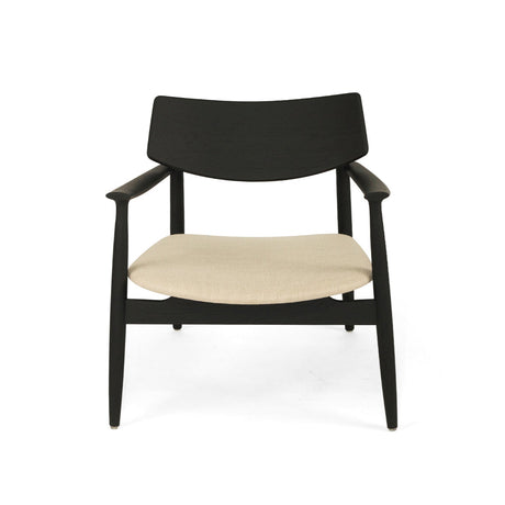 Harlow American Oak Occasional Chair – Black