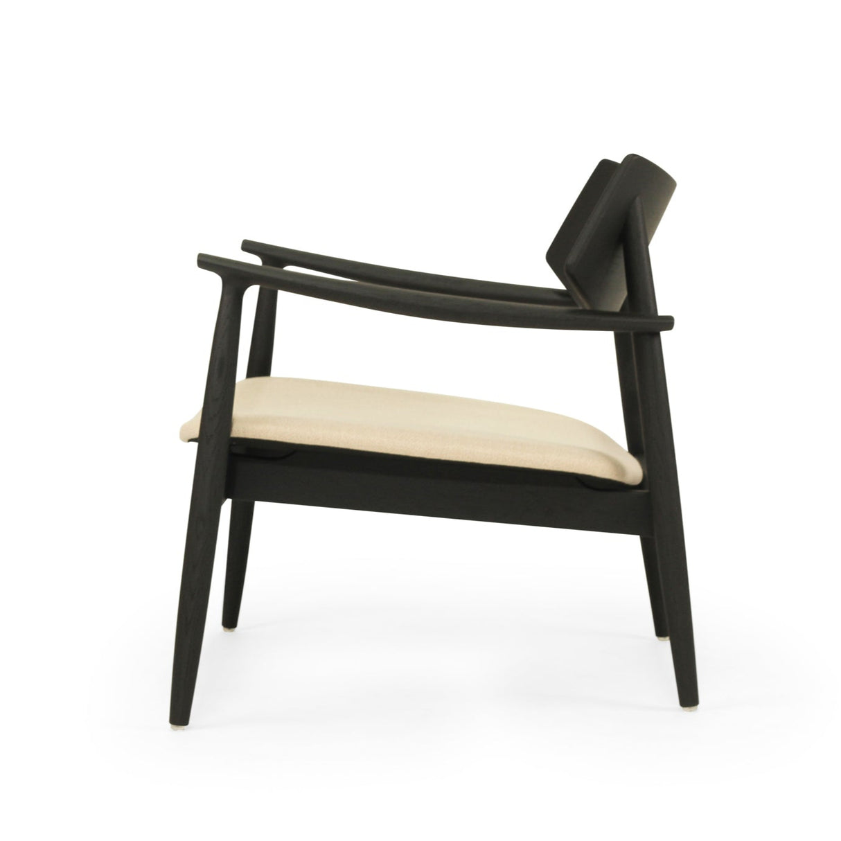 Harlow American Oak Occasional Chair – Black